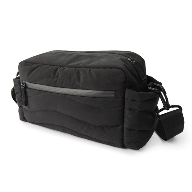 Quilted Stroller Caddy - Black