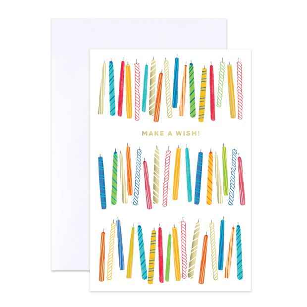 12 Pack Hallmark Birthday Cards - Candle, Party Hat, Balloon and Happy