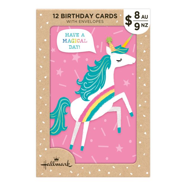 12 Pack Hallmark Birthday Cards - Fun Animals