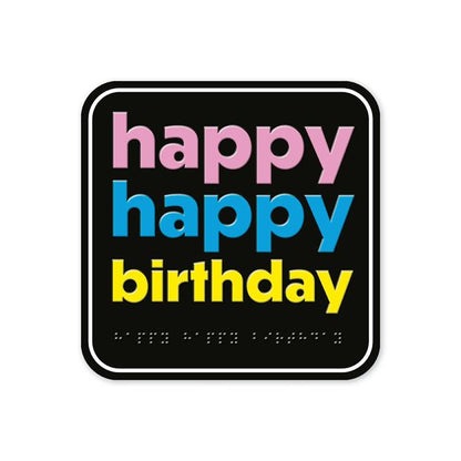Hallmark Birthday Card - Happy Happy Birthday