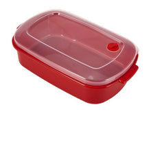 Anko Set of 3 Food Storage Containers - Red