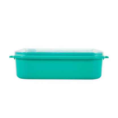 Anko Set of 3 Food Storage Containers - Green