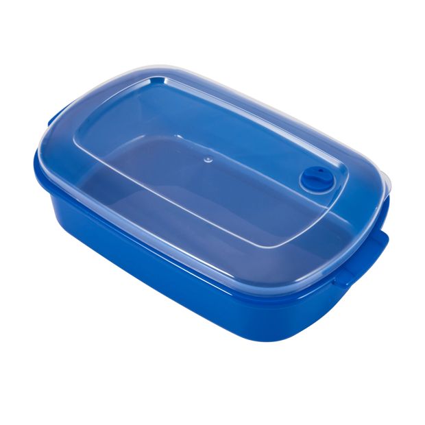 Anko Set of 3 Food Storage Containers - Blue