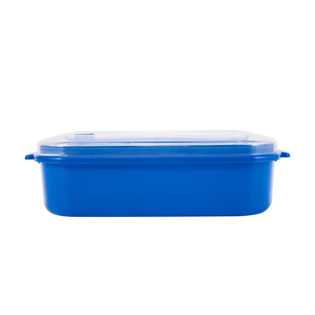 Anko Set of 3 Food Storage Containers - Blue