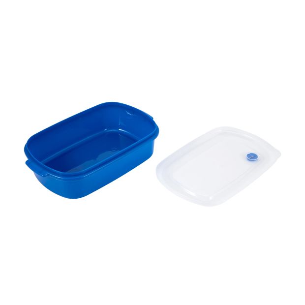 Anko Set of 3 Food Storage Containers - Blue