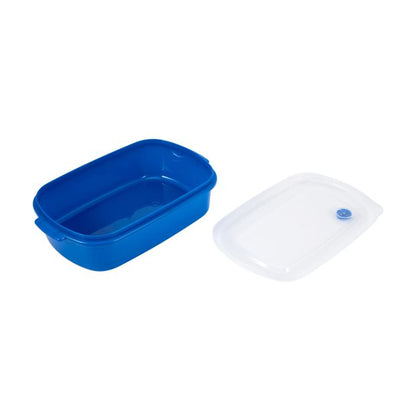 Anko Set of 3 Food Storage Containers - Blue