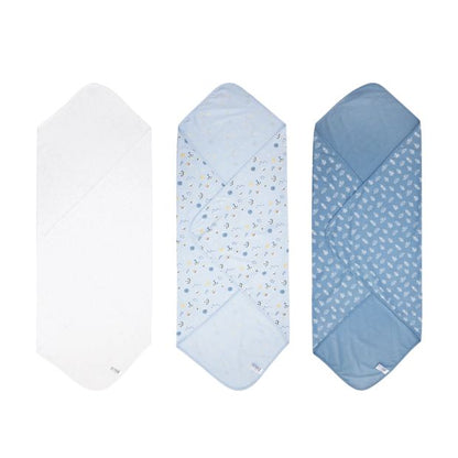 Anko 3 Pack Organic Cotton Jersey Wraps