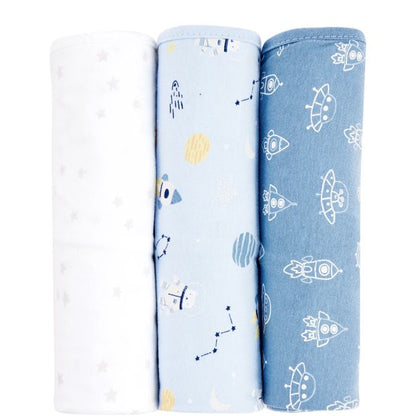 Anko 3 Pack Organic Cotton Jersey Wraps