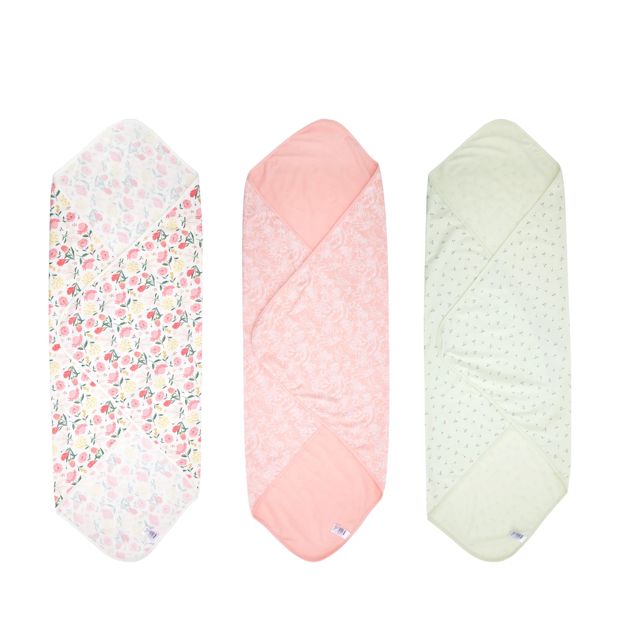 Anko 3 Pack Organic Cotton Jersey Wraps