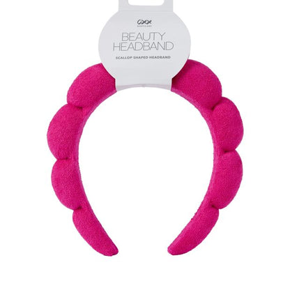 OXX Bodycare Beauty Headband - Bright Pink