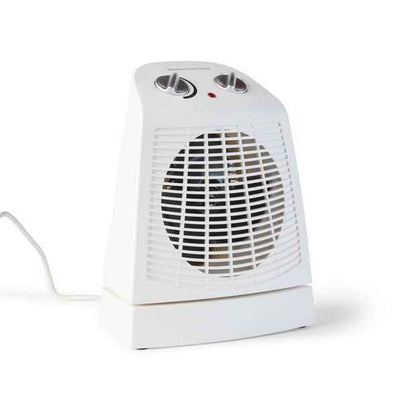 Anko Oscillating Fan Heater - White
