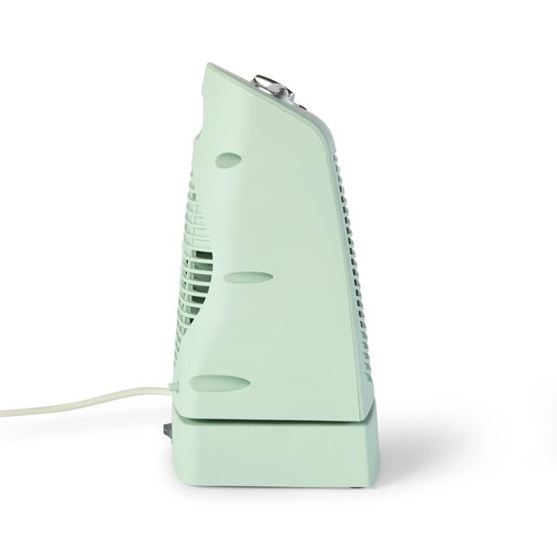 Anko Oscillating Fan Heater - Green