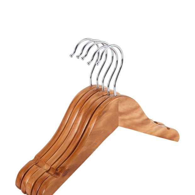 5 Pack Wooden Baby Hangers