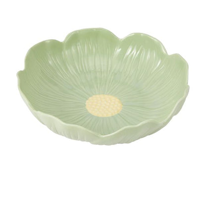 Anko Green Large Floral Bowl