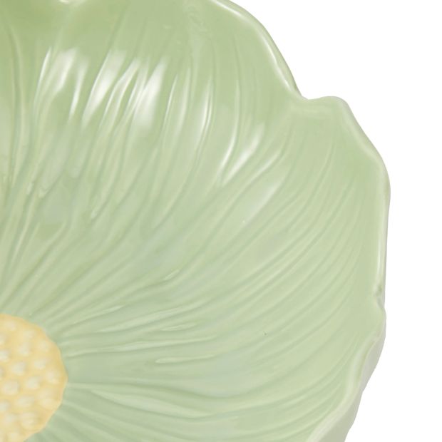 Anko Green Large Floral Bowl