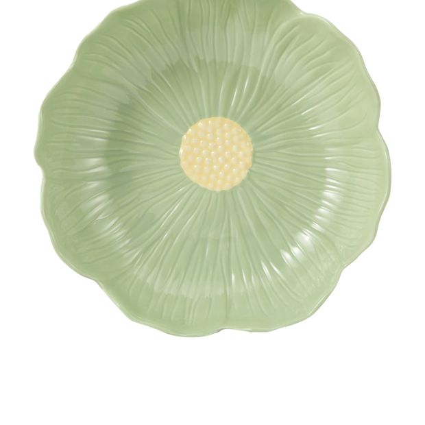 Anko Green Large Floral Bowl