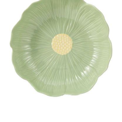 Anko Green Large Floral Bowl