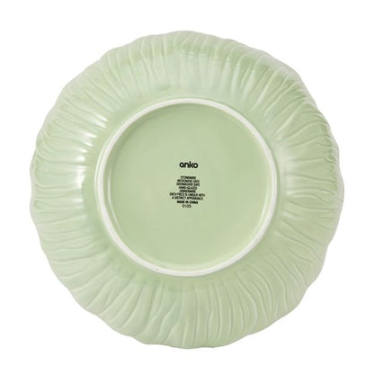 Anko Green Large Floral Bowl