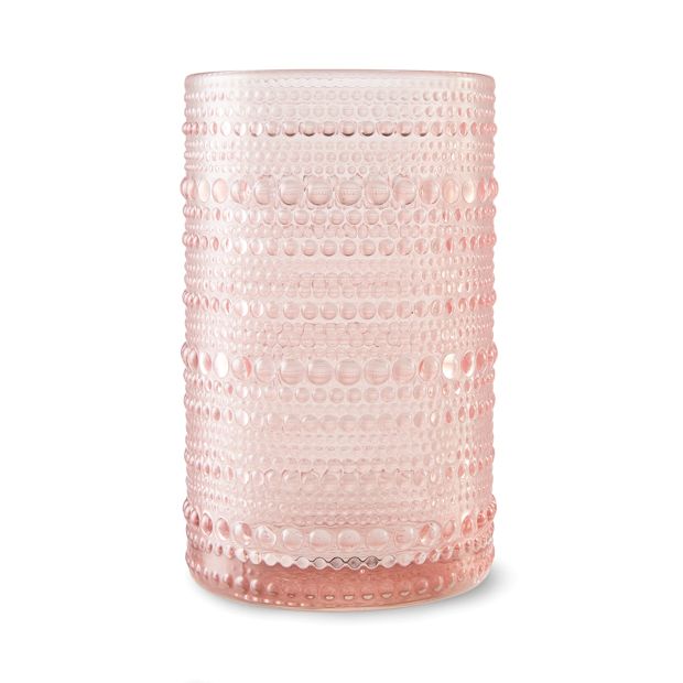 Anko 6 Pink Pearls Highball Glasses