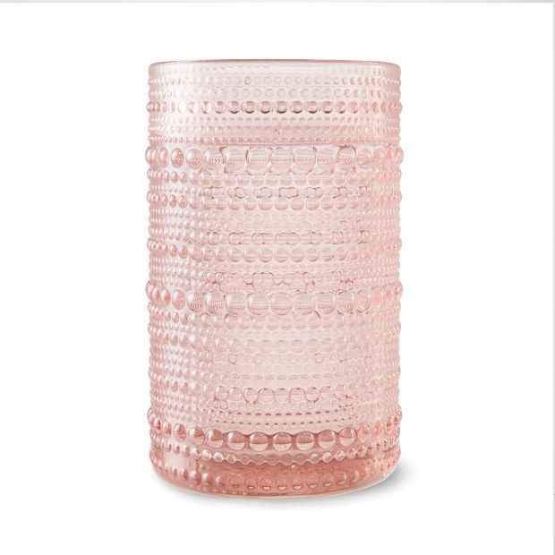 Anko 6 Pink Pearls Highball Glasses