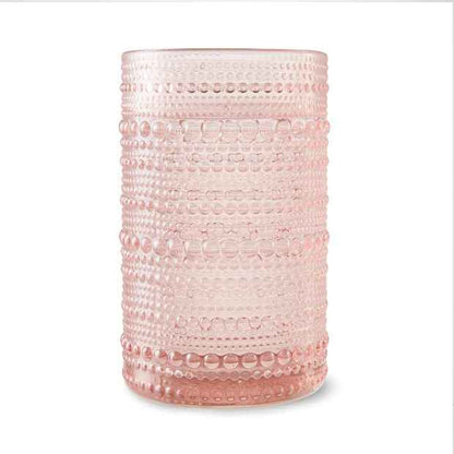 Anko 6 Pink Pearls Highball Glasses