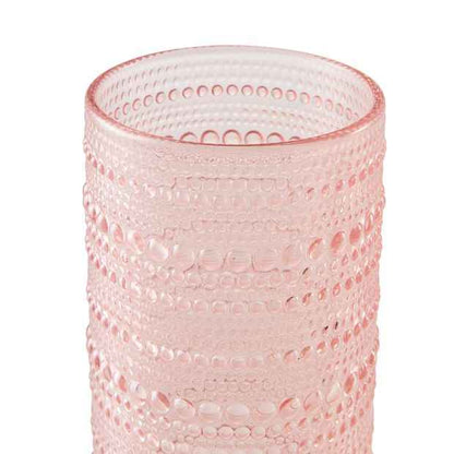 Anko 6 Pink Pearls Highball Glasses