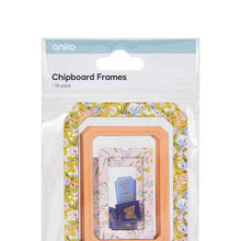 10 Pack Chipboard Craft Frames 15x10cm