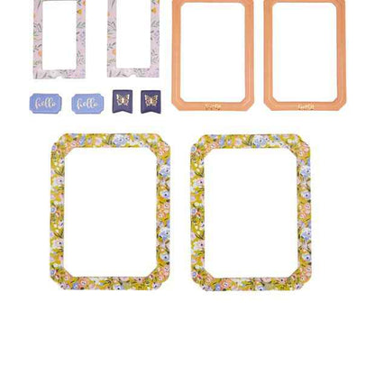10 Pack Chipboard Craft Frames 15x10cm