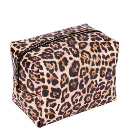 OXX Cosmetics Makeup Bag - Leopard