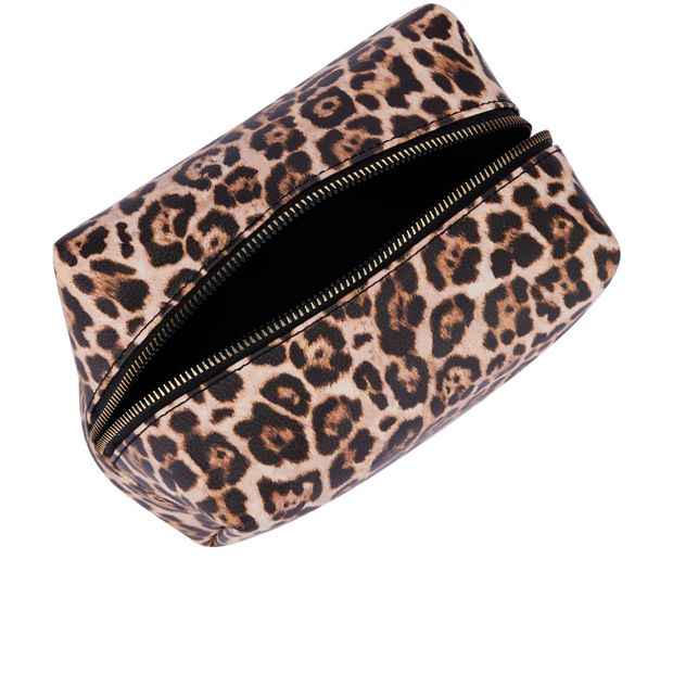 OXX Cosmetics Makeup Bag - Leopard