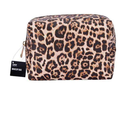 OXX Cosmetics Makeup Bag - Leopard