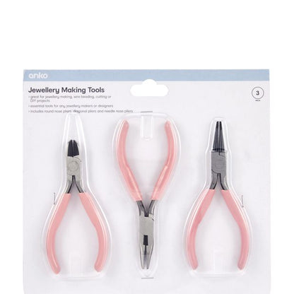 Anko 3 Pack Jewellery Making Tools
