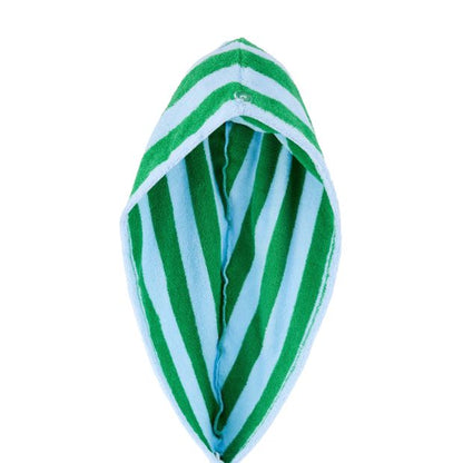 OXX Bodycare Hair Drying Turban - Blue Green