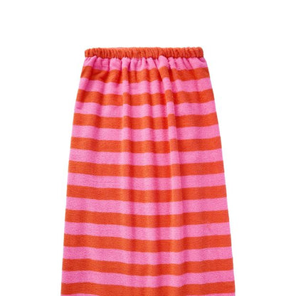 OXX Bodycare Cotton Body Wrap Towel - Pink and Orange
