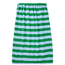 OXX Bodycare Cotton Body Wrap Towel - Blue and Green