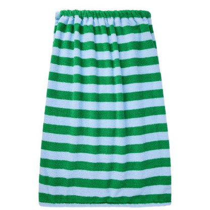 OXX Bodycare Cotton Body Wrap Towel - Blue and Green