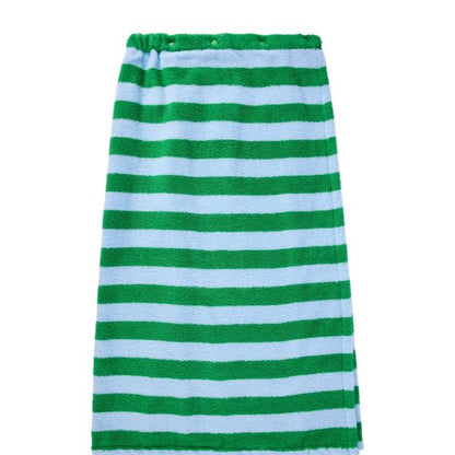 OXX Bodycare Cotton Body Wrap Towel - Blue and Green