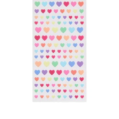 Anko Puffy Stickers - Hearts
