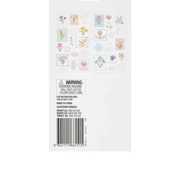 Decorative Foil Stamp Stickers - Vintage Design