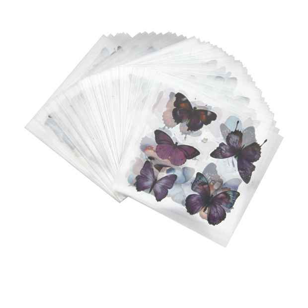 Anko 100 Piece Deco Sticker Set - Butterfly