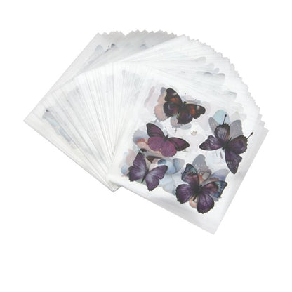 Anko 100 Piece Deco Sticker Set - Butterfly