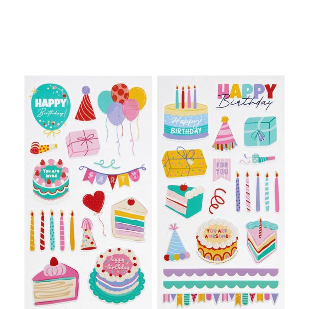 Anko 3D Stickers - Birthday