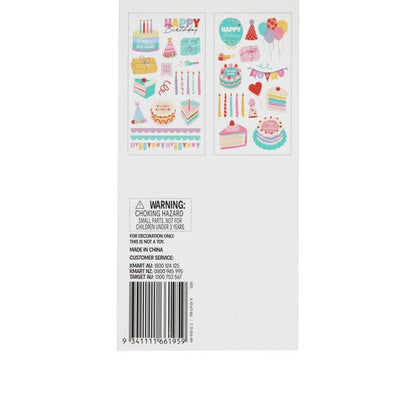 Anko 3D Stickers - Birthday