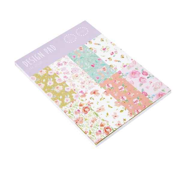 Floral Design Paper Pad - 32 Sheets