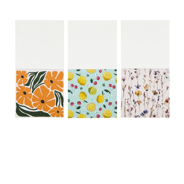 Anko 3 Pack Mini Design Pads
