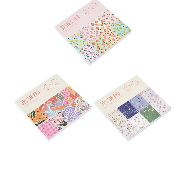 Anko 3 Pack Mini Design Pads