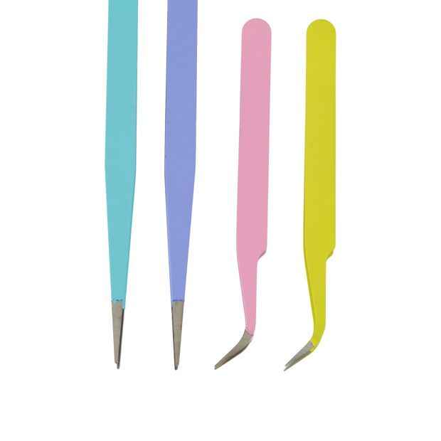 Anko 4 Pack Craft Tweezers