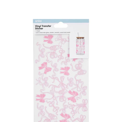 Anko Vinyl Transfer Sticker - Bows