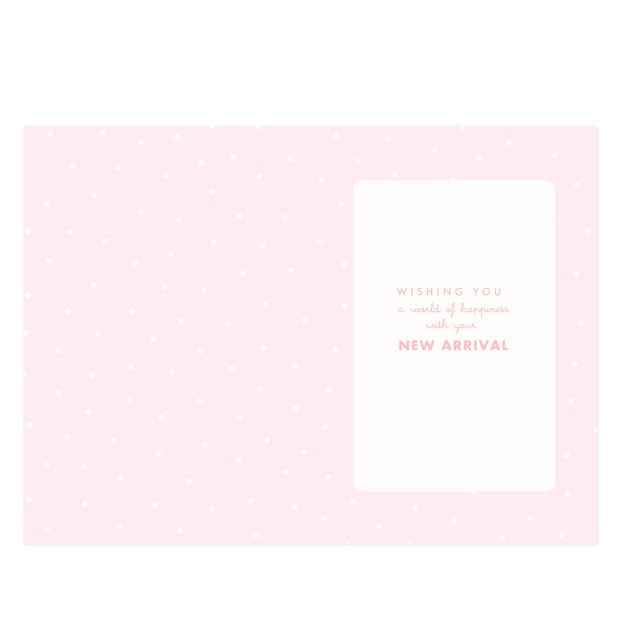 Hallmark Baby Girl Card - Star Face