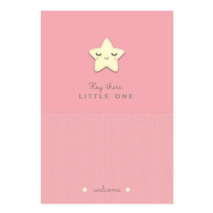 Hallmark Baby Girl Card - Star Face